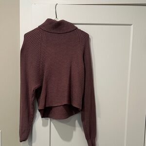 Tavi Cowl Neck Sweater - Plum